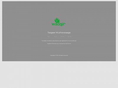 wadajir.net snapshot