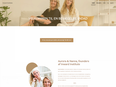 inward-institute.com snapshot