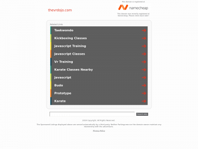 thevrdojo.com snapshot