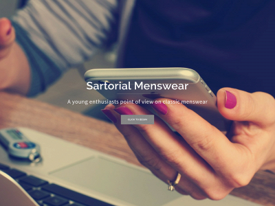 sartorialmenswear.com snapshot