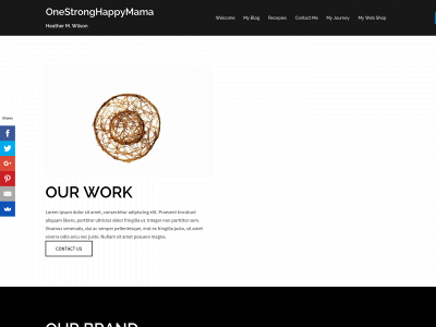 onestronghappymama.com snapshot