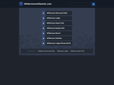 wildernessmillworks.com snapshot