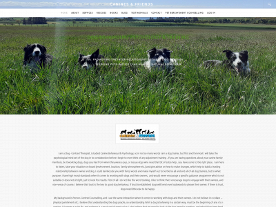 caninesandfriends.co.uk snapshot