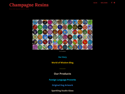 champagneresins.com snapshot