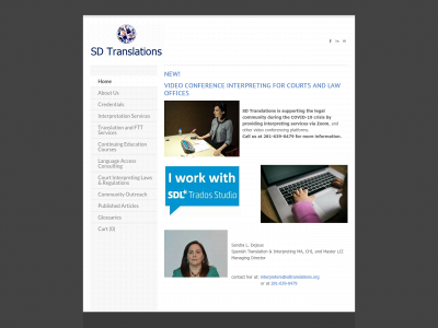 sdtranslations.org snapshot