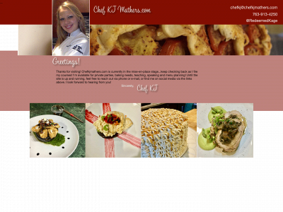 chefkjmathers.com snapshot