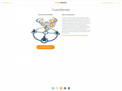 cryptoblender.co snapshot