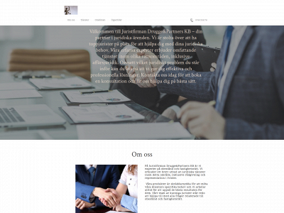 druggepartners-jurister.se snapshot
