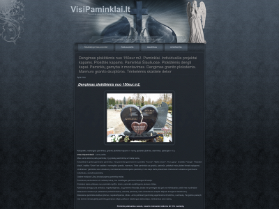 visipaminklai.lt snapshot