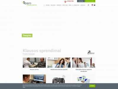 klausosaparatas.lt snapshot