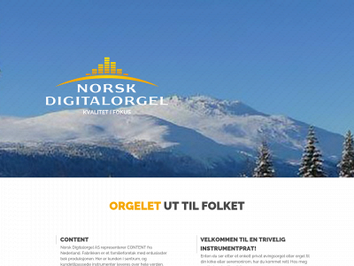 digitalorgel.no snapshot