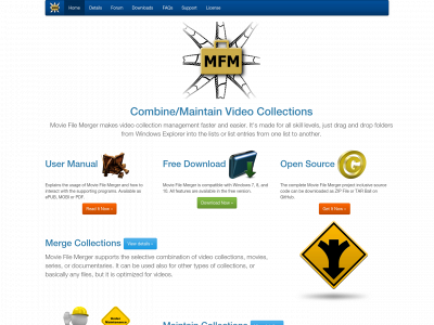 movie-file-merger.org snapshot