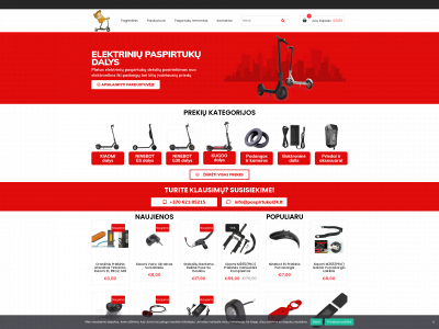 paspirtukai24.lt snapshot