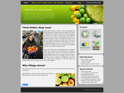 village-stores.com snapshot