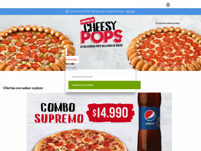 pizzahut.cl snapshot