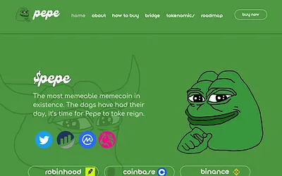 pepe.com snapshot