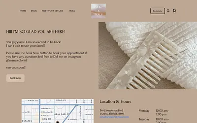 mane-colorist.square.site snapshot