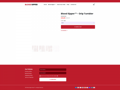 bloodsipper.com snapshot
