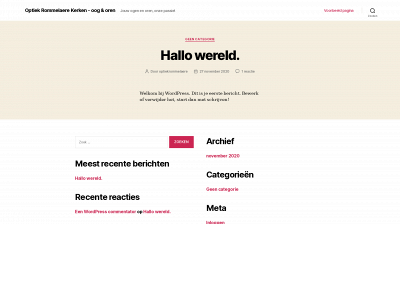 optiekrommelaerewebshop.be snapshot