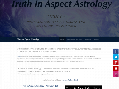 truthinaspectastrology.com snapshot