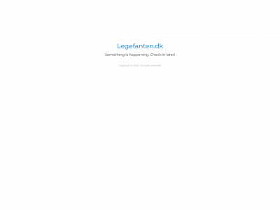 legefanten.dk snapshot