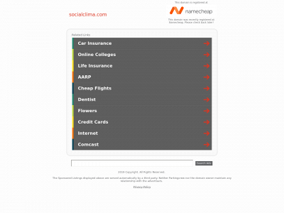 socialclima.com snapshot