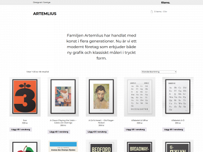 artemlius.se snapshot