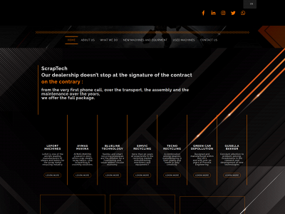 scrap-tech.com snapshot