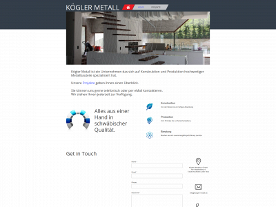koegler-metall.de snapshot