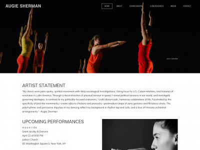www.augiesherman.com snapshot