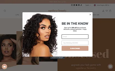 opuluxebeauty.com snapshot