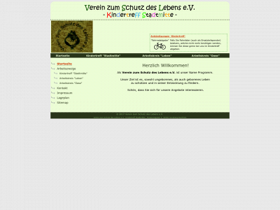 vereinzumschutzdeslebens.de snapshot