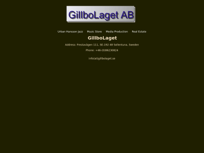 gillbolaget.se snapshot