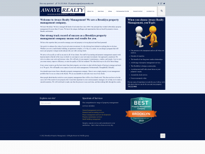 awayemanagement.com snapshot