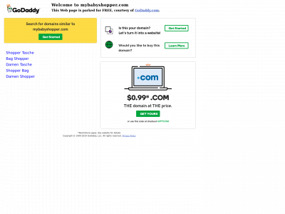 mybabyshopper.com snapshot