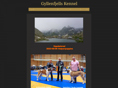 gyllenfjellskennel.se snapshot