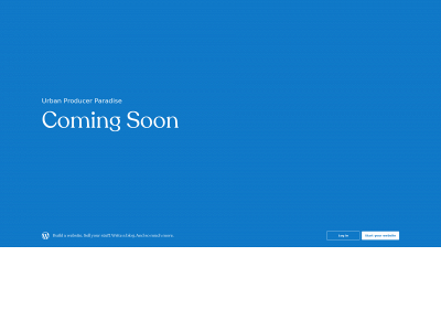 urbanproducerparadise.com snapshot