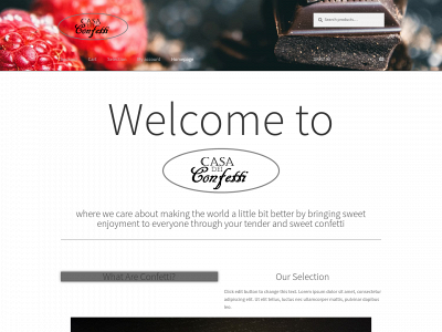 casadeiconfetti.com snapshot