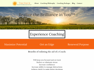 timhackcoach.com snapshot