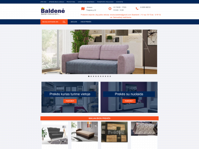 baldene.lt snapshot