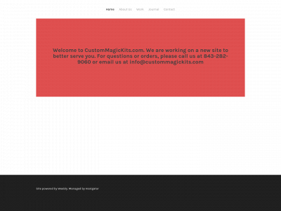 custommagickits.com snapshot
