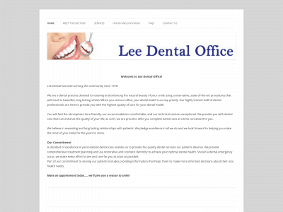 leedentaloffice.com snapshot