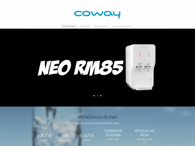 www.justcoway.com snapshot