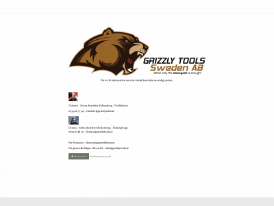grizzlytools.se snapshot