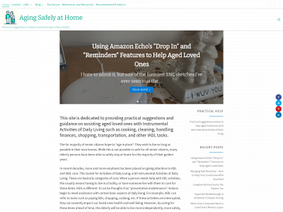agingsafelyathome.com snapshot