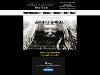 bondenesbrorskap.no snapshot