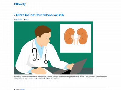 idfoody.com snapshot