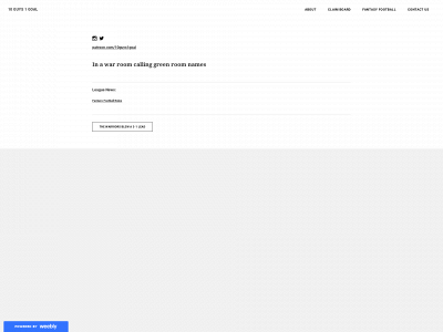 10guys1goal.weebly.com snapshot