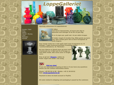 loppegalleriet.dk snapshot