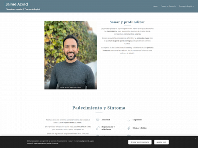 jaimeazrad.com snapshot